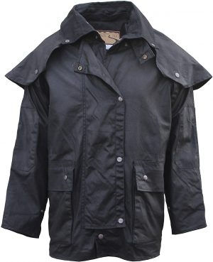 SSH Short Snowy River Leather Coat